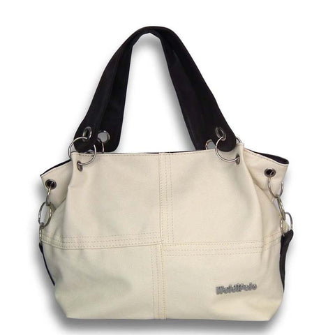 Leather Handbag Tote Trendy Shoulder Bags